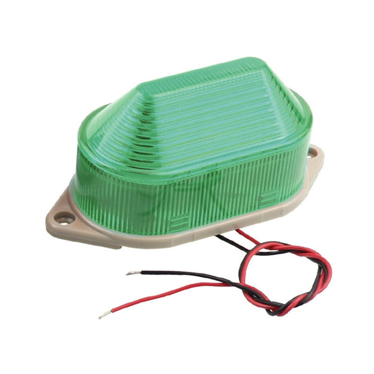 DC12V Led Mini Strobe Signal Warning Light Silent Warning Light(Green) - Warning Lights by PMC Jewellery | Online Shopping South Africa | PMC Jewellery | Buy Now Pay Later Mobicred