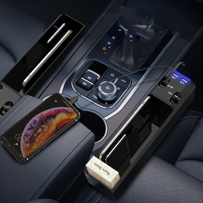 Car Seat Storage Box With Cable Car USB Charger, Style:3-wire - DIY Modified Charger by PMC Jewellery | Online Shopping South Africa | PMC Jewellery | Buy Now Pay Later Mobicred