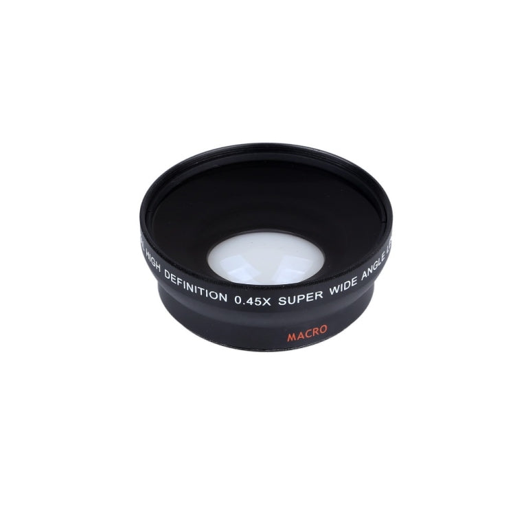 52mm 2 In 1 0.45x Wide-Angle + Macro Camera Lens - Auxiliary Lens by PMC TechLife | Online Shopping South Africa | PMC TechLife | Buy Now Pay Later Mobicred