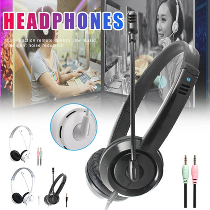 DANYIN DT326 Head-mounted Desktop Computer Children Learning Wire Headset with Microphone, Cable Length:1.8m, Style:USB(Black) - Multimedia Headset by Danyin | Online Shopping South Africa | PMC Jewellery | Buy Now Pay Later Mobicred