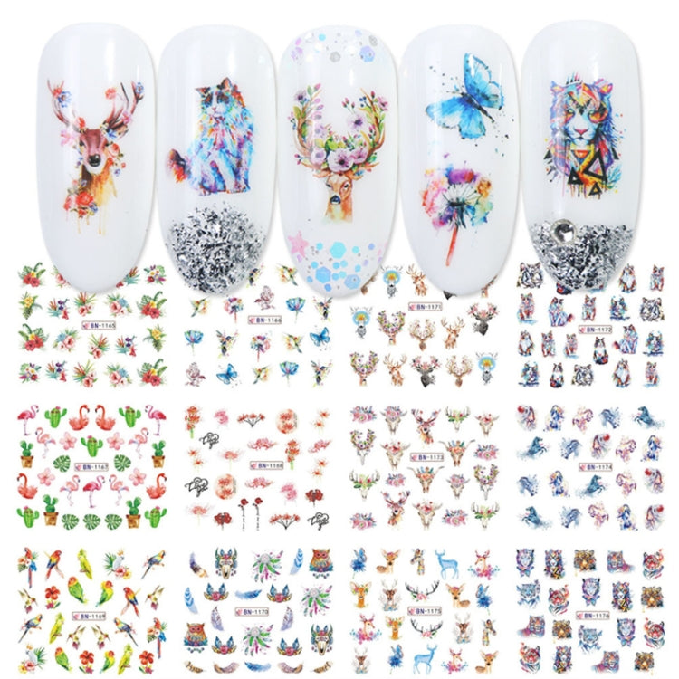 Nail Art Stickers Small Fresh Dream Catcher Stickers(BN1165-1176) - Nail Stickers by PMC Jewellery | Online Shopping South Africa | PMC Jewellery | Buy Now Pay Later Mobicred