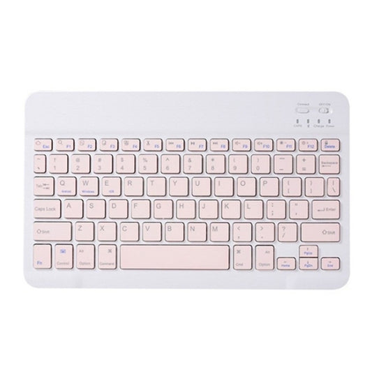 Universal Ultra-Thin Portable Bluetooth Keyboard For Tablet Phones, Size:7 inch(Pink Keyboard) - Universal Keyboard by PMC Jewellery | Online Shopping South Africa | PMC Jewellery