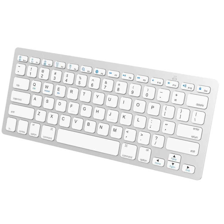 X5 Ultra-Thin Mini Wireless Keyboard + Wireless Mouse Set, Support Win / Android / IOS System(Silver) - Universal Keyboard by PMC Jewellery | Online Shopping South Africa | PMC Jewellery