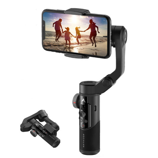 AOCHUAN Smart XR Handheld Stabilizer Foldable Smartphone Anti-Shake Bracket - Handheld Gimbals by PMC Jewellery | Online Shopping South Africa | PMC Jewellery | Buy Now Pay Later Mobicred