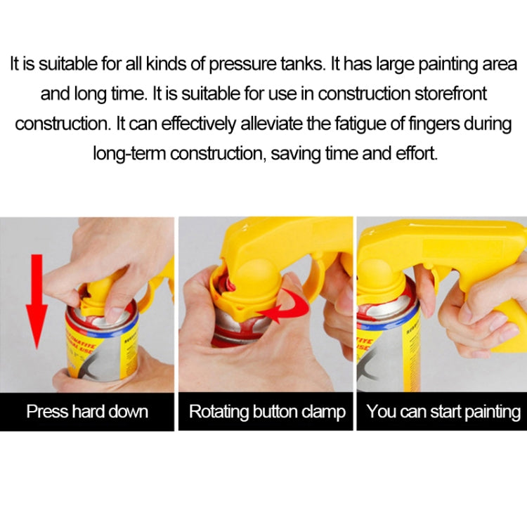 Spray Adaptor Paint Care Aerosol Spray Gun Handle Car Maintenance Tool - Auto Paint Pens by PMC TechLife | Online Shopping South Africa | PMC TechLife | Buy Now Pay Later Mobicred