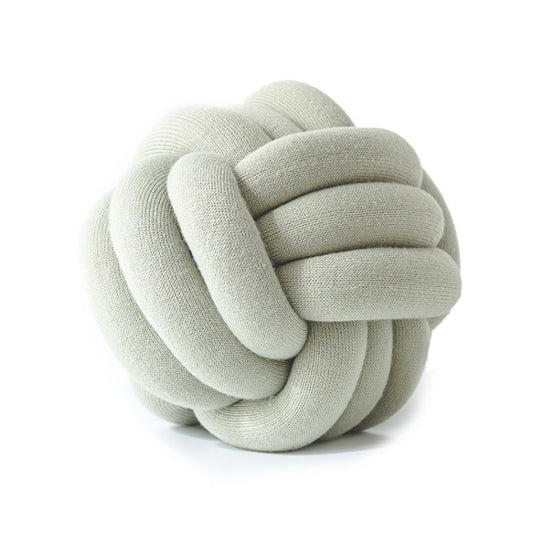 Hand-Made Knotted Ball Pillow, Size: Diameter: 25~30cm(Matcha) - Cushions & Pillows by PMC Jewellery | Online Shopping South Africa | PMC Jewellery | Buy Now Pay Later Mobicred