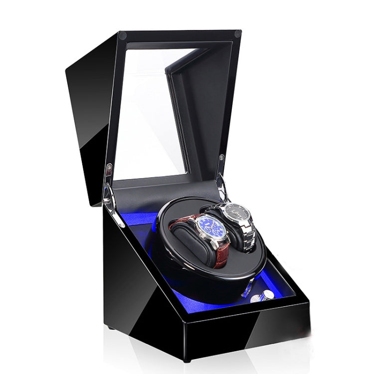 Watch Shaker Automatic Mechanical Watch Rotating Motor Winding Box, US / EU / UK Plug(All Black) - free shipping - PMC TechLife - Order now!