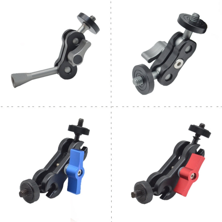 MA-100R Red YJ Magic Arm Bracket Mount 1/4 inch Ball Head Magic Arm - Camera Gimbal by PMC Jewellery | Online Shopping South Africa | PMC Jewellery