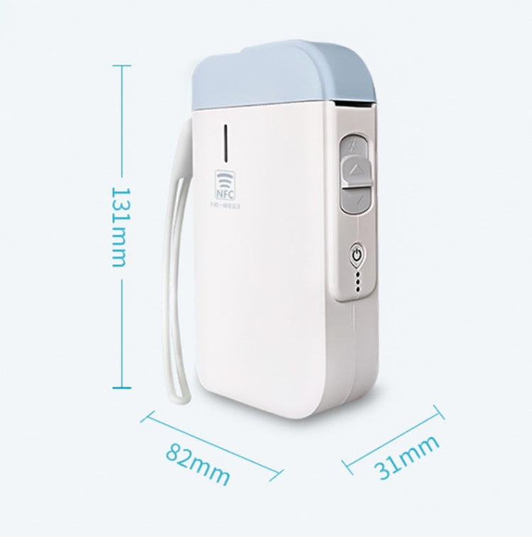 B100 Handheld Portable Bluetooth Mini Label Receipt Printer USB Charging Printer, Specification: Machine+White Label 10 Rolls - Printer by PMC Jewellery | Online Shopping South Africa | PMC Jewellery | Buy Now Pay Later Mobicred