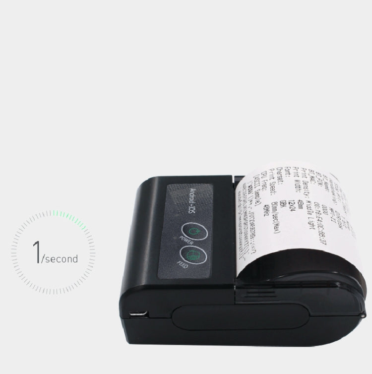 58HB6 Portable Bluetooth Thermal Printer Label Takeaway Receipt Machine, Supports Multi-Language & Symbol/Picture Printing, Model: US Plug (English) - Printer by PMC Jewellery | Online Shopping South Africa | PMC Jewellery | Buy Now Pay Later Mobicred