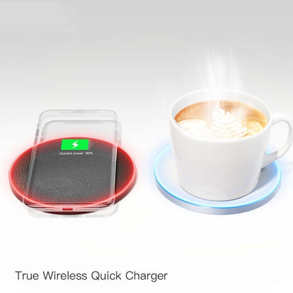 JAKCOM TWC Multifunctional Wireless Charging with Constant Temperature Heating Function EU Plug (White) - Wireless Charger by JAKCOM | Online Shopping South Africa | PMC Jewellery | Buy Now Pay Later Mobicred