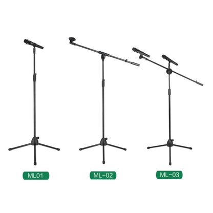 ML03  Live Microphone Lift Stand Floor Microphone Stand Stage Performance Vertical Tripod - Stand by PMC Jewellery | Online Shopping South Africa | PMC Jewellery