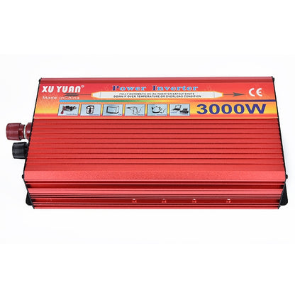 XUYUAN 3000W Car Inverter Car Home Power Converter, Specification: 12V to 220V -  by XUYUAN | Online Shopping South Africa | PMC Jewellery | Buy Now Pay Later Mobicred