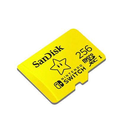 SanDisk SDSQXAO TF Card Micro SD Memory Card for Nintendo Switch Game Console, Capacity: 256GB Gold - Micro SD Card by SanDisk | Online Shopping South Africa | PMC Jewellery | Buy Now Pay Later Mobicred