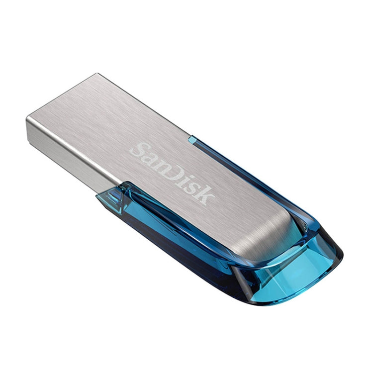 SanDisk CZ73 USB 3.0 High Speed Metal U Disk, Capacity: 128GB(Blue) - USB Flash Drives by SanDisk | Online Shopping South Africa | PMC Jewellery | Buy Now Pay Later Mobicred