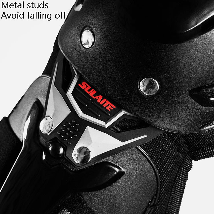 SULAITE Motorcycle Riding Protective Gear Four Seasons Anti-Fall Warm Windshield Rider Equipment, Knee Pads+Elbow Pads - Protective Gear by SULAITE | Online Shopping South Africa | PMC Jewellery | Buy Now Pay Later Mobicred