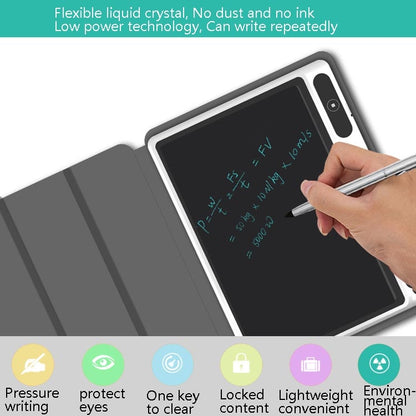 10.1 Inch LCD Handwriting Board Light Energy Electronic Drawing Board Hand-Painted Board Smart Small Blackboard Writing Board(Black  With Leather Case)) -  by PMC Jewellery | Online Shopping South Africa | PMC Jewellery | Buy Now Pay Later Mobicred