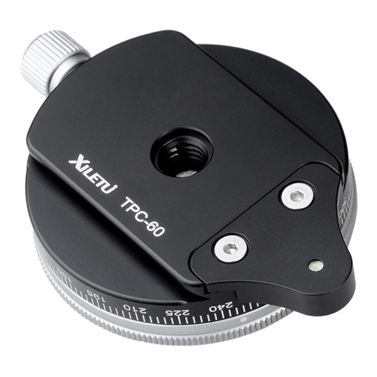 Xiletu TPC60 360 Degree Rotating Panoramic Head Tripod Holder SLR Camera Base Plate - Tripod Heads by PMC TechLife | Online Shopping South Africa | PMC TechLife | Buy Now Pay Later Mobicred