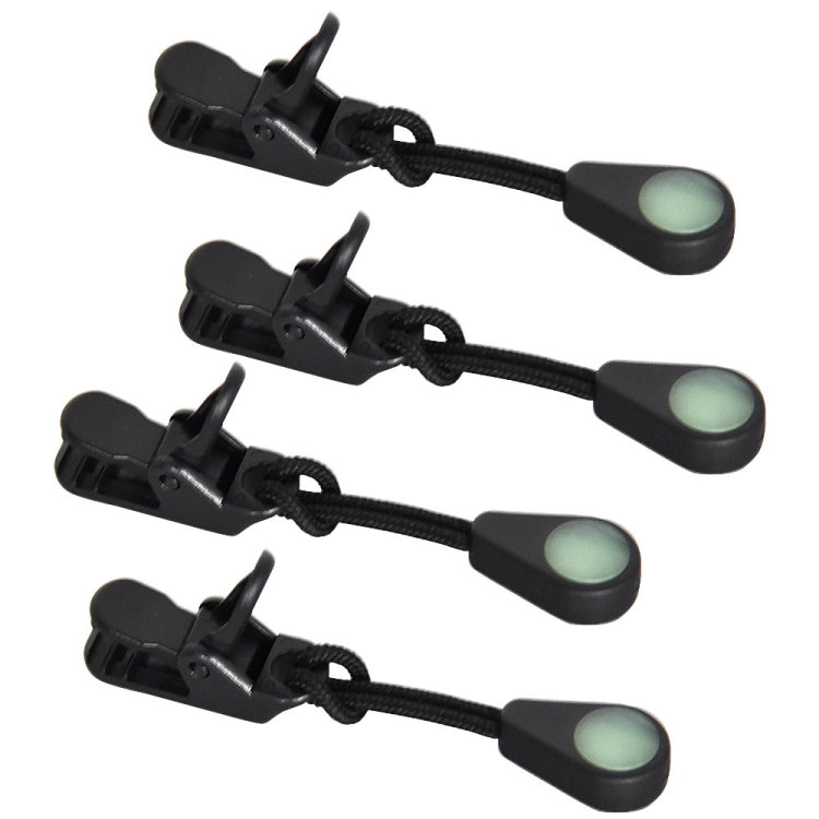 100pcs  Mountaineering Camping Backpack Zipper Pull Outdoor Anti-Lost Eye-Catching Luminous Accessories Self-Luminous Drawstring - Others by PMc TechLife | Online Shopping South Africa | PMc TechLife | Buy Now Pay Later Mobicred