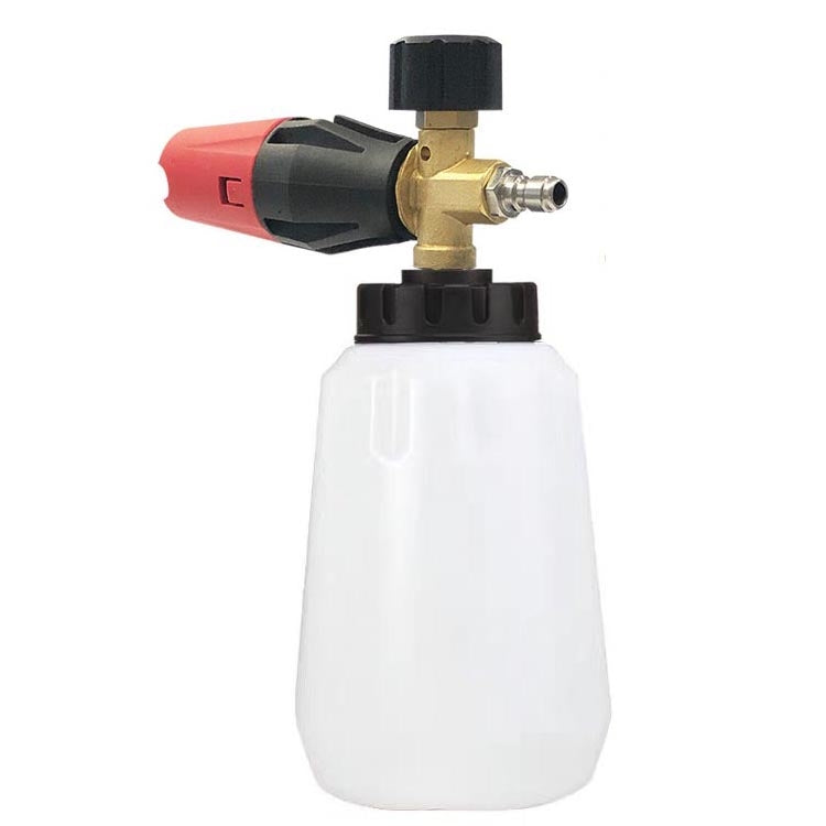 Car Wash Water Gun Foam Pot High Pressure Water Gun Foam Pot(White Foam Pot With Black Mouth) - Car Washer & Accessories by PMC Jewellery | Online Shopping South Africa | PMC Jewellery | Buy Now Pay Later Mobicred