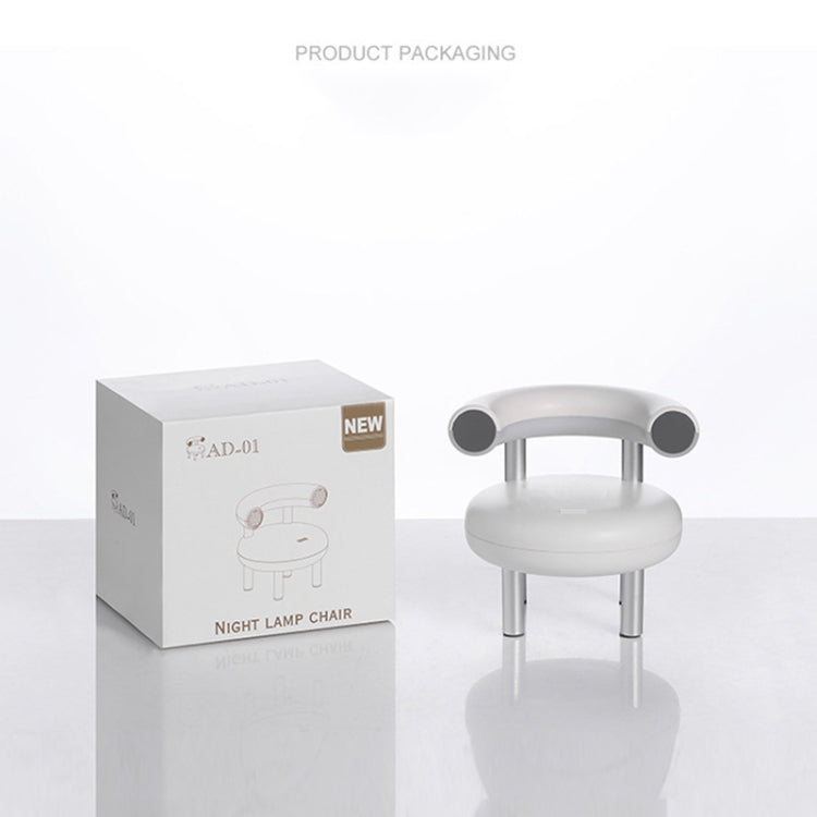 AD-01 LED Chair Eye Protection Night Light Mobile Phone Holder Bedroom Bedside Learning Light(Light Green) - Night Lights by PMc TechLife | Online Shopping South Africa | PMc TechLife | Buy Now Pay Later Mobicred