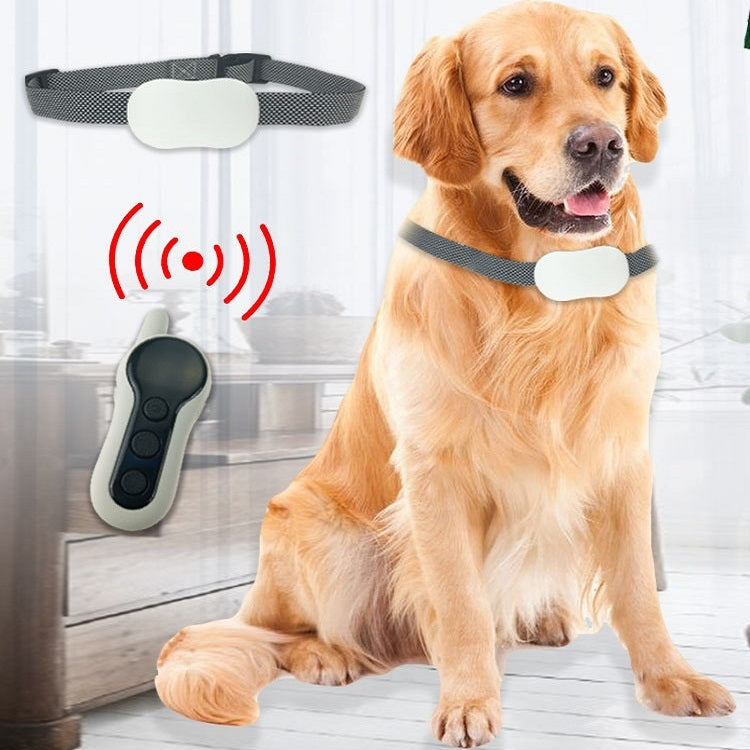 Remote Control Dog Training Device Bark Stopper Rechargeable Collar Waterproof Electric Shock Vibration Trainer, Specification: One for One - Training Aids by PMC Jewellery | Online Shopping South Africa | PMC Jewellery | Buy Now Pay Later Mobicred