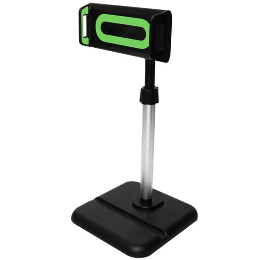 Telescopic Adjustment Live Frame Desktop Tablet Mobile Phone Bracket, Specification: K05 Flat Plate  (Black Green) - Stand by PMC Jewellery | Online Shopping South Africa | PMC Jewellery | Buy Now Pay Later Mobicred