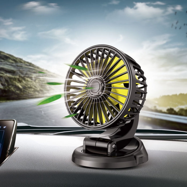 F409 Car Fan General Car Shaking Head Fan(Cigarette Lighter Port  24V) - Heating & Fans by PMC Jewellery | Online Shopping South Africa | PMC Jewellery | Buy Now Pay Later Mobicred