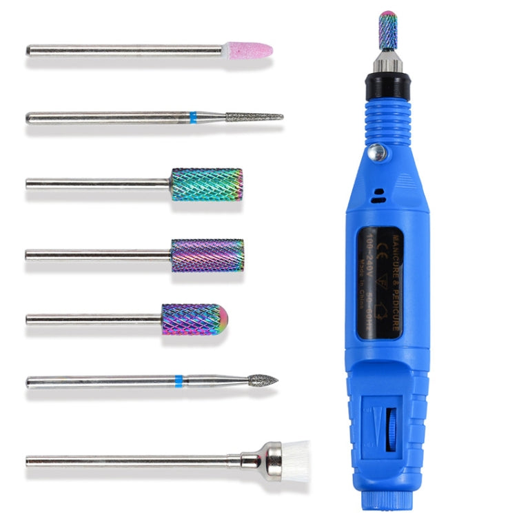 Ceramic Tungsten Steel Alloy Nail Strip Tool Set Grinding Machine Grinding Brush Polishing Tool, Color Classification: DH08 - Grinding Tools & Accessories by PMC Jewellery | Online Shopping South Africa | PMC Jewellery | Buy Now Pay Later Mobicred