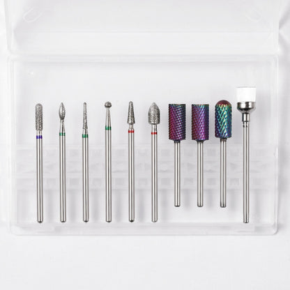 Tungsten Steel Alloy Nail Art Polished Head Set Grinding Machine Drain Brush Dead Polishing Tool, Specification: ZH07 - Grinding Tools & Accessories by PMC Jewellery | Online Shopping South Africa | PMC Jewellery | Buy Now Pay Later Mobicred