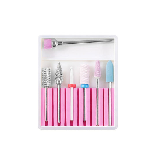 Nail Art Ceramic Tungsten Steel Alloy Grinding Heads Set Grinder Polishing Tool, Color Classification: GH-07 - Grinding Tools & Accessories by PMC Jewellery | Online Shopping South Africa | PMC Jewellery | Buy Now Pay Later Mobicred