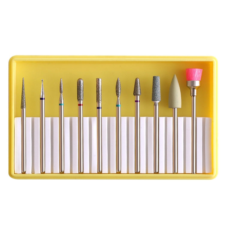 Nail Alloy Tungsten Steel Ceramic Grinding Machine Accessories Nail Grinding Heads Set Polishing Tool, Color Classification: BH-02 - Grinding Tools & Accessories by PMC Jewellery | Online Shopping South Africa | PMC Jewellery | Buy Now Pay Later Mobicred