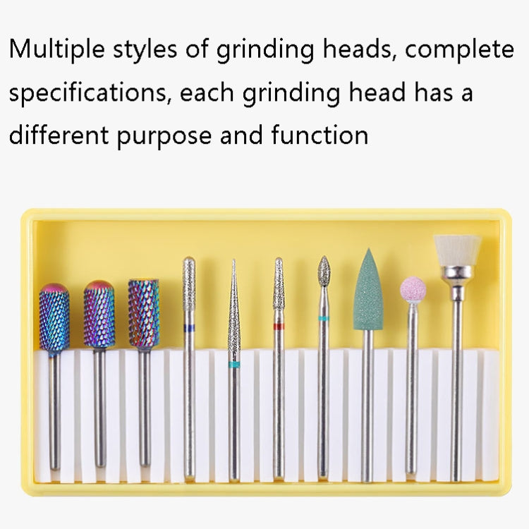 Nail Alloy Tungsten Steel Ceramic Grinding Machine Accessories Nail Grinding Heads Set Polishing Tool, Color Classification: BH-08 - Grinding Tools & Accessories by PMC Jewellery | Online Shopping South Africa | PMC Jewellery | Buy Now Pay Later Mobicred