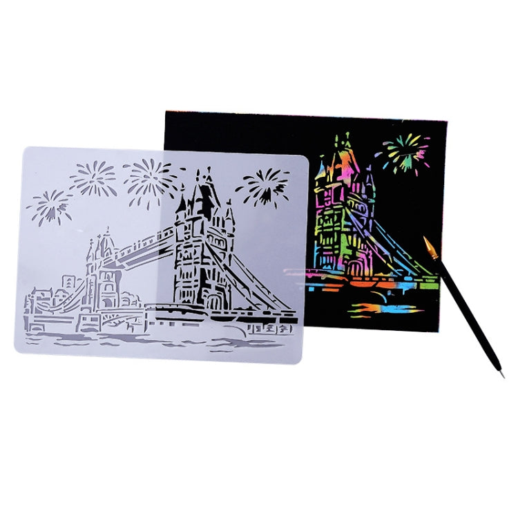 10 Sailing Hotel Construction Series Painting Template Theme City A4 Label Template - Art Supplies by PMC TechLife | Online Shopping South Africa | PMC TechLife | Buy Now Pay Later Mobicred
