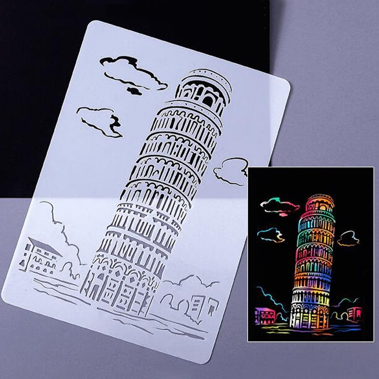 10 Sailing Hotel Construction Series Painting Template Theme City A4 Label Template - Art Supplies by PMC TechLife | Online Shopping South Africa | PMC TechLife | Buy Now Pay Later Mobicred