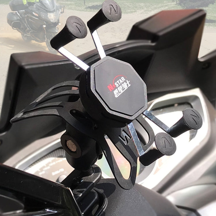 N-STAR N002 Motorcycle Bicycle Mobile Phone Bracket Riding Equipment(Small L Head) - Holders by N-STAR | Online Shopping South Africa | PMC Jewellery | Buy Now Pay Later Mobicred