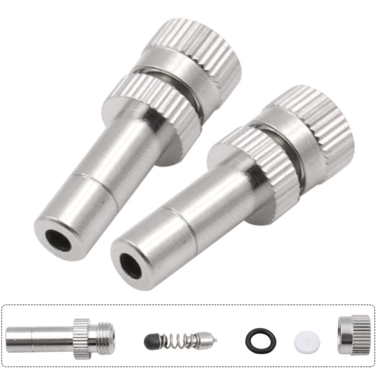 6mm Humidifying And Dedusting Cooling Atomizing Sprinkler Quick-Plug Fog Misting Nozzle, Model: 0.3mm - Watering & Irrigation by PMC TechLife | Online Shopping South Africa | PMC TechLife