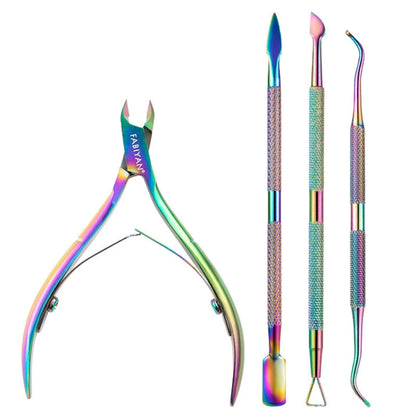 FABIYAN Stainless Steel Dead Skin Shear Steel Push Nail Art Tool Set, Specification:    Set 13 - Nail Clipper by PMC Jewellery | Online Shopping South Africa | PMC Jewellery | Buy Now Pay Later Mobicred