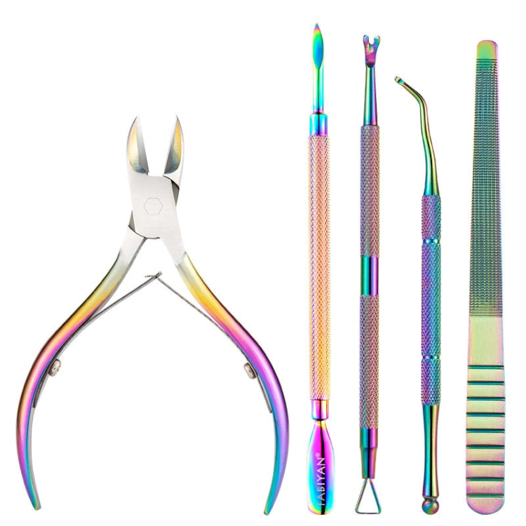 FABIYAN Stainless Steel Dead Skin Shear Steel Push Nail Art Tool Set, Specification:   Set 14 - Nail Clipper by PMC Jewellery | Online Shopping South Africa | PMC Jewellery | Buy Now Pay Later Mobicred