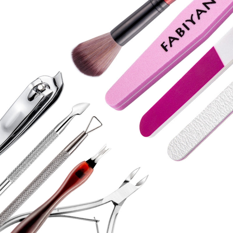 FABIYAN Nail Art Tool Set Manicure Disarm Tool Set, Specification: 4-piece Set - Nail Art Equipment by PMC Jewellery | Online Shopping South Africa | PMC Jewellery | Buy Now Pay Later Mobicred