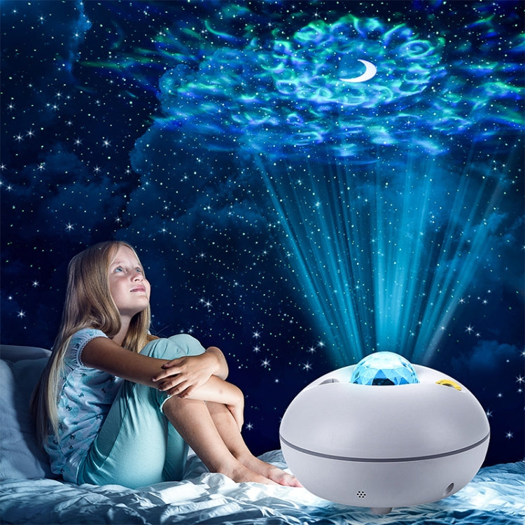 LED Watermark Remote Control Projection Starry Sky Light Laser Projection Light Atmosphere Night Light(Black) - free shipping - PMc TechLife - Order now!