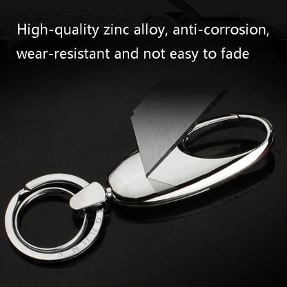 JOBON ZB-6618 Car Keychain Men Waist Holding Car Key Rings(Golden) - Key Rings by JOBON | Online Shopping South Africa | PMC Jewellery | Buy Now Pay Later Mobicred