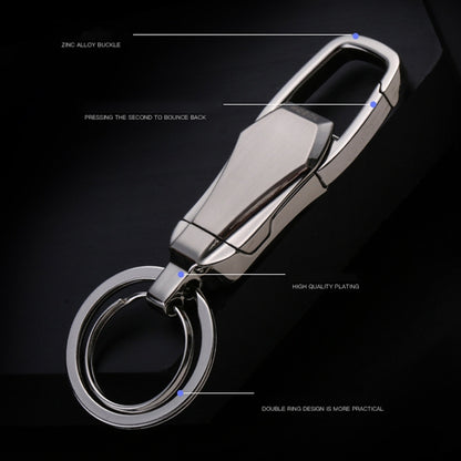 JOBON ZB-8780 Multi-Function Keychain Man Portable Mobile Phone Bracket Metal Waist Car Keychain(Black) - Key Rings by JOBON | Online Shopping South Africa | PMC Jewellery | Buy Now Pay Later Mobicred