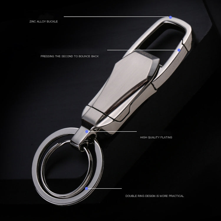 JOBON ZB-8780 Multi-Function Keychain Man Portable Mobile Phone Bracket Metal Waist Car Keychain(Golden) - Key Rings by JOBON | Online Shopping South Africa | PMC Jewellery | Buy Now Pay Later Mobicred