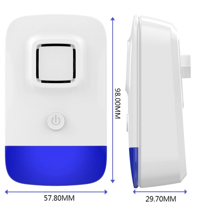 Household Ultrasonic Electronic Mosquito Repellent High-Power Frequency Conversion Mouse Repellent Specifications: EU Plug(White) - Repellents by PMC Jewellery | Online Shopping South Africa | PMC Jewellery | Buy Now Pay Later Mobicred