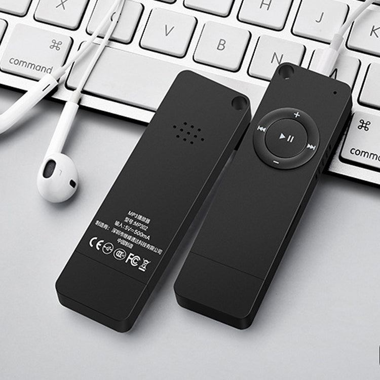 XT02 U Disk Style MP3 Music Player, Memory Capacity: Bluetooth Set(Black) - MP3 Player by PMC TechLife | Online Shopping South Africa | PMC TechLife