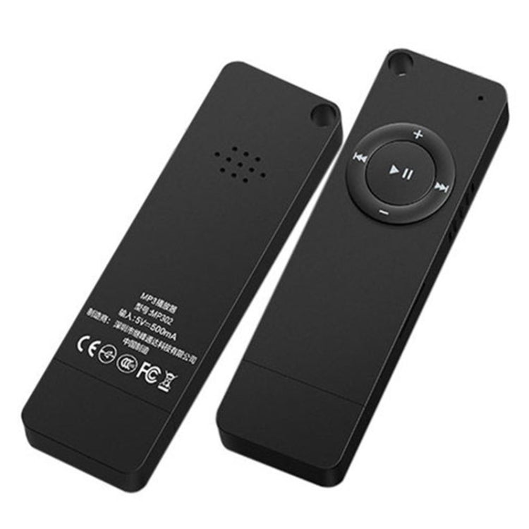 XT02 U Disk Style MP3 Music Player, Memory Capacity: Bluetooth Set(Black) - MP3 Player by PMC Jewellery | Online Shopping South Africa | PMC Jewellery