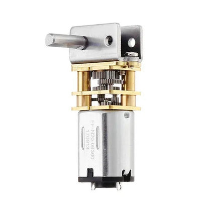 GW12N20 Worm Gear Low Speed Motor Ultra Mini Gear Power-Off Self-Locking Motor For Smart Car Robot(6V 100RPM) - Motor Module by PMC Jewellery | Online Shopping South Africa | PMC Jewellery | Buy Now Pay Later Mobicred