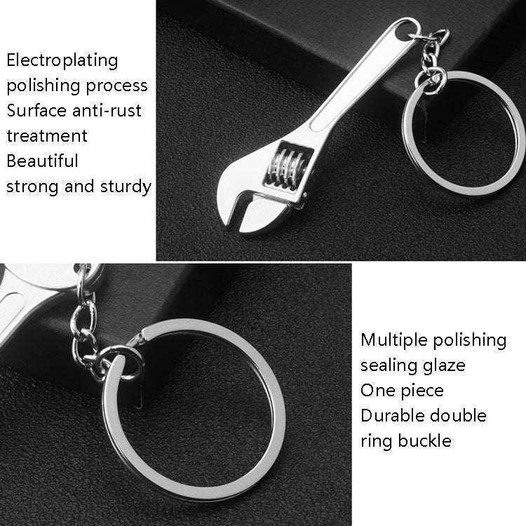 10 PCS Tool Metal Keychain Car Key Ring Pendant, Colour: H-550 Screwdriver - Key Rings by PMC Jewellery | Online Shopping South Africa | PMC Jewellery | Buy Now Pay Later Mobicred