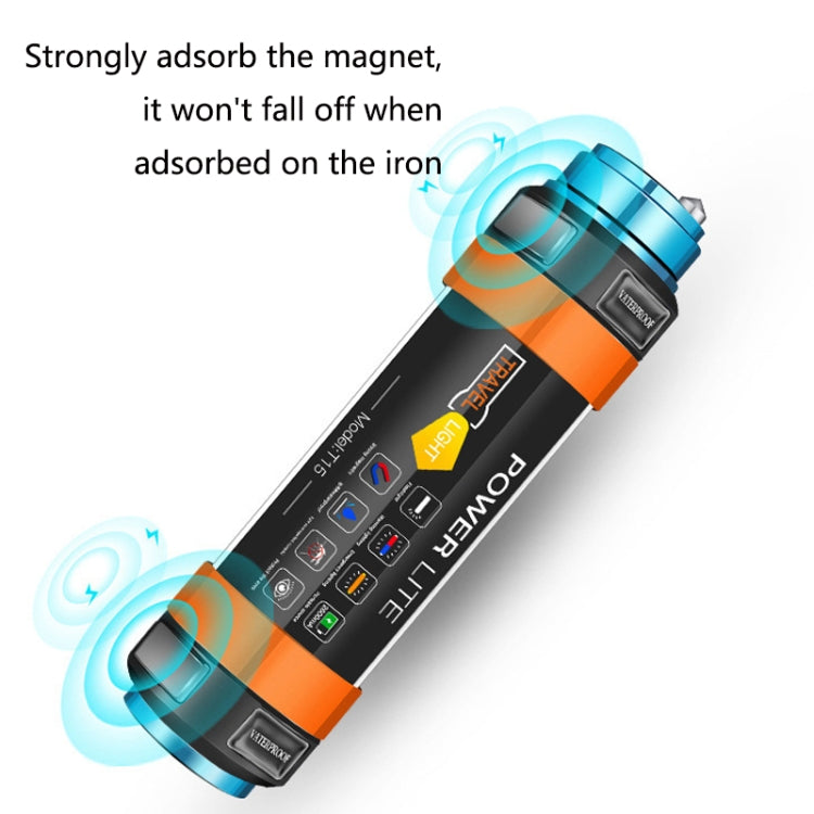 T25 Outdoor LED Camping Light Multi-Function Emergency IP68 Waterproof Flashlight with Mosquito Repellent / Warning Function - Camping Lighting by PMc TechLife | Online Shopping South Africa | PMc TechLife | Buy Now Pay Later Mobicred